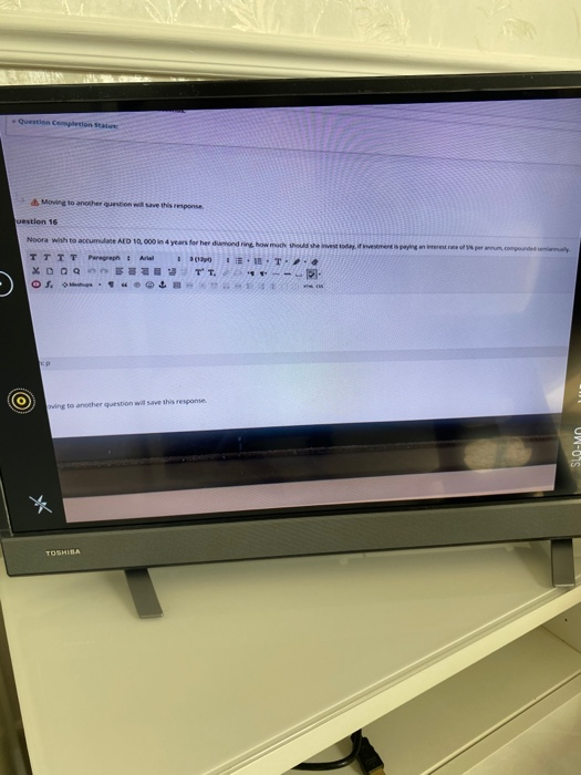  Question Completion Moving to another question will save this response uestion