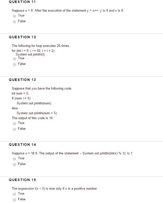 of related classes. O True O False QUE S TION 3 String