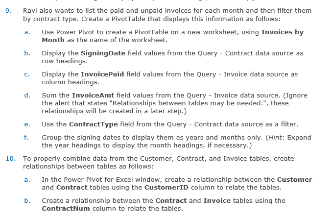 the link to the original table 8. a. Go to the Customers