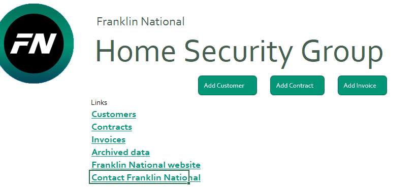 data. He already added the tables containing this data to the Data