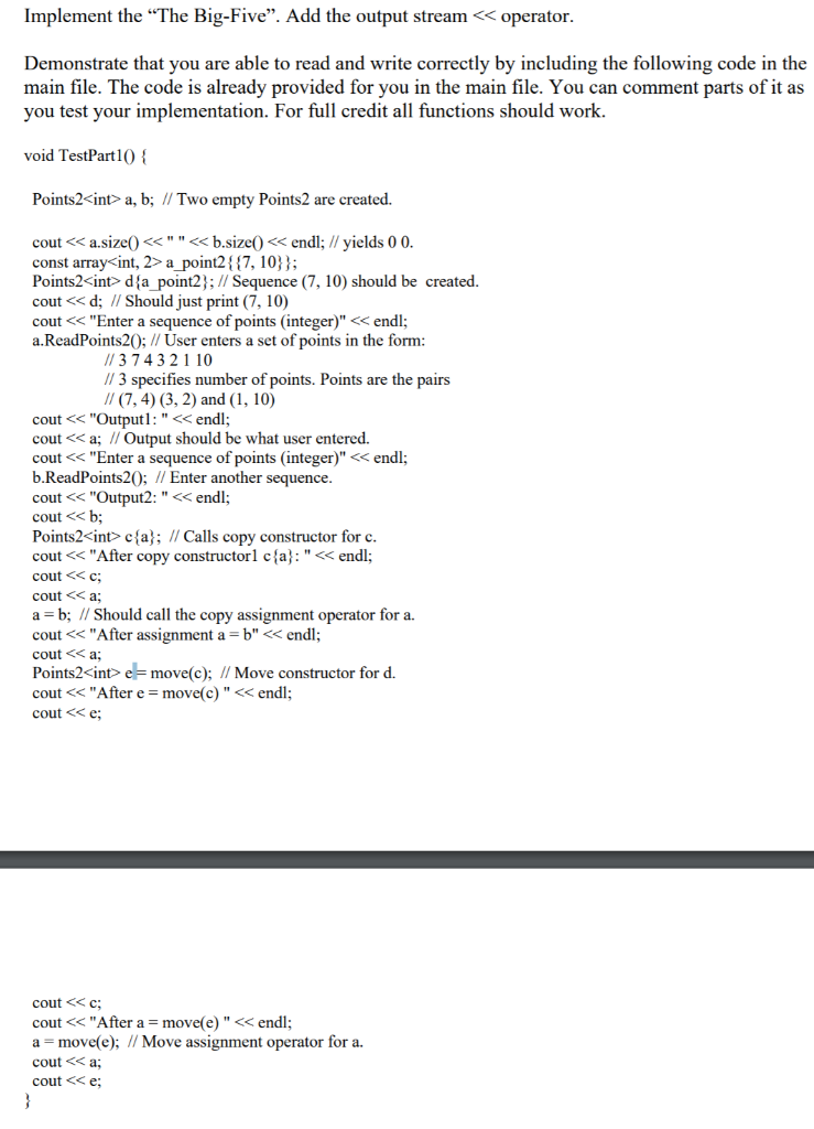 Create the following header file in c++ ////Main File////////////// #include #include #include