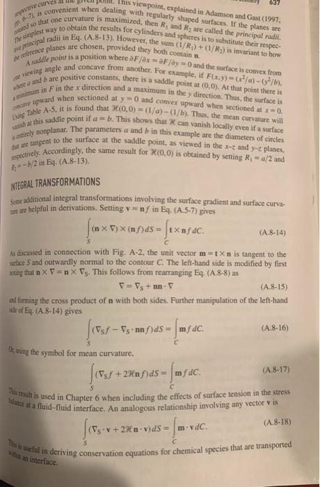 shape, moving or stationary, if the fluid is incompressible, the surface is