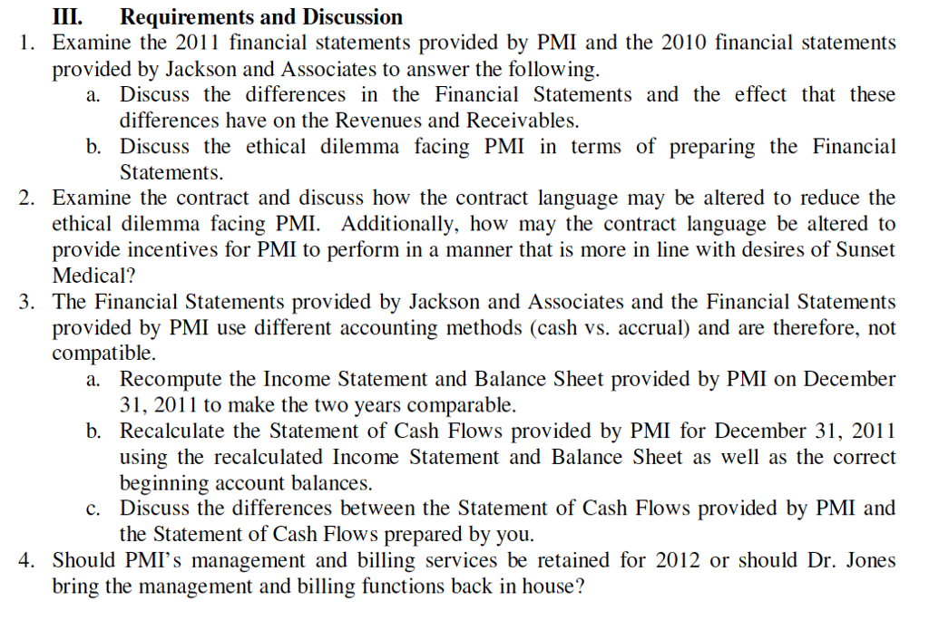 and Balance Sheet as well as the correct beginning account balances. 3c)