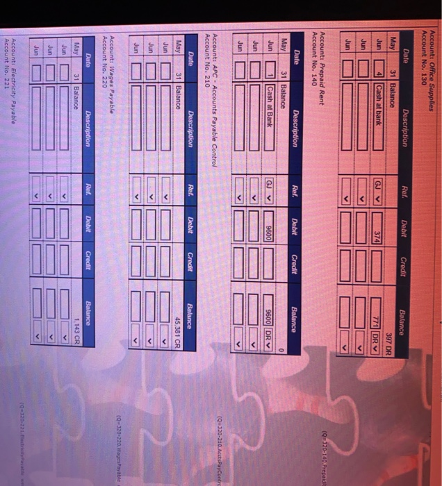 record transactions that occurred during the first week of June into the