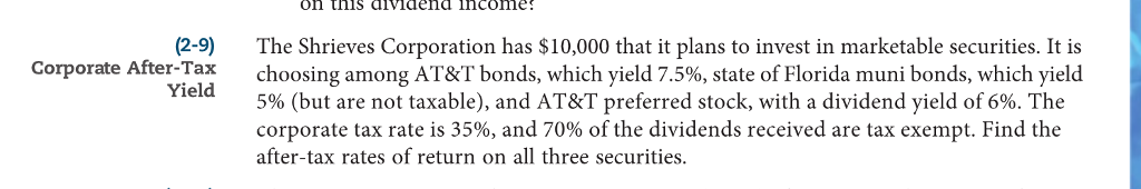 of $365,000 from operations after all operating costs but before: (1) interest