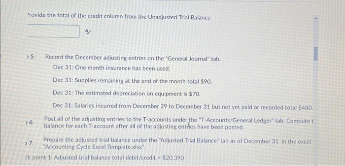 Deferred Revenue 18 - Supplies Expense 19 - Rent Expense 20 -