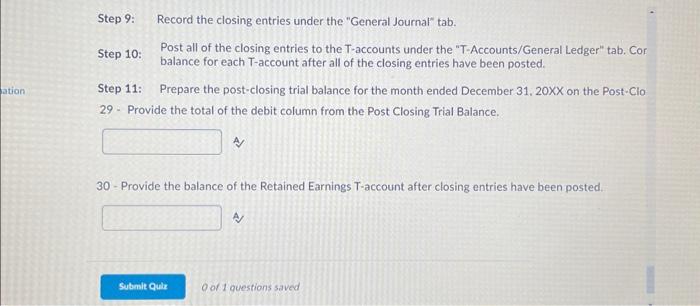 cash dividends of $200 to stockholders. Dec 30: Purchased land by signing