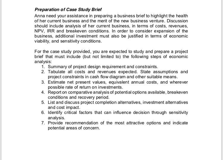 prepare a detailed financial analysis report, and 3. provide a professional recommendation