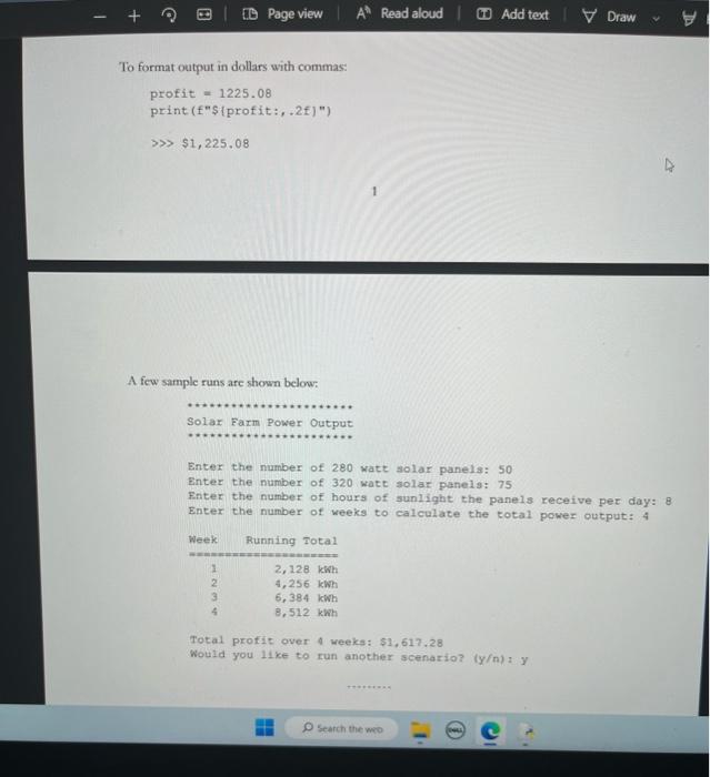 thank you! READ THE ENTTRE DOCUMENT - There is one program to