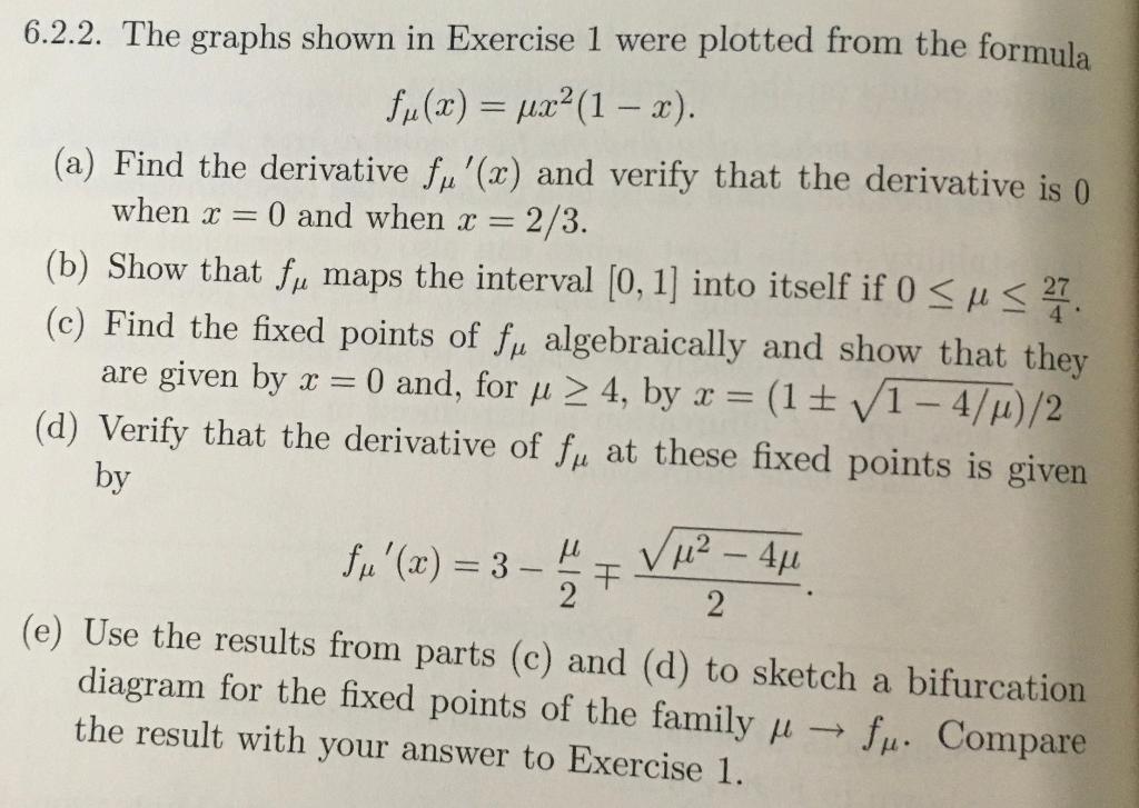 = 6.2.2. The graphs shown in Exercise 1 were plotted from