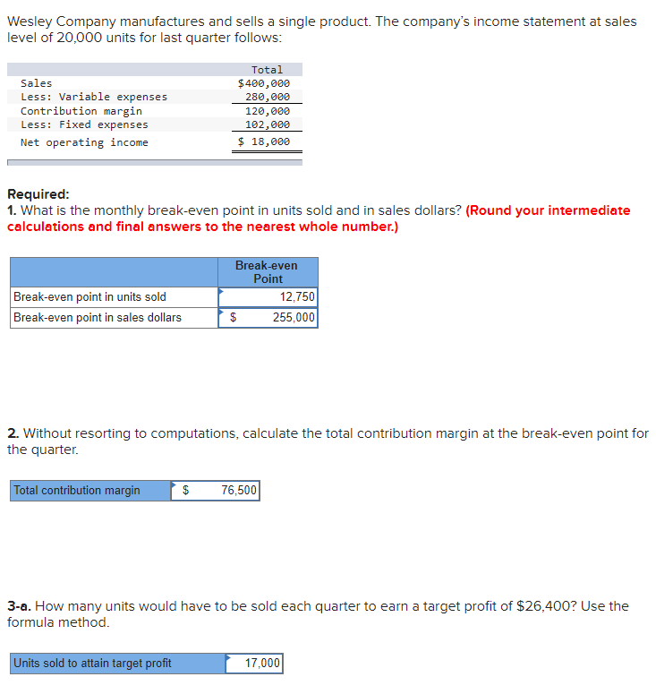  I NEED ANSWER TO 3B, 4 AND 5, ASAP, PLEASE Wesley