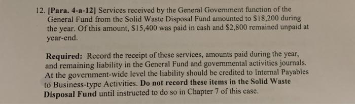  please include BOTH journal entries: one for General Fund and the