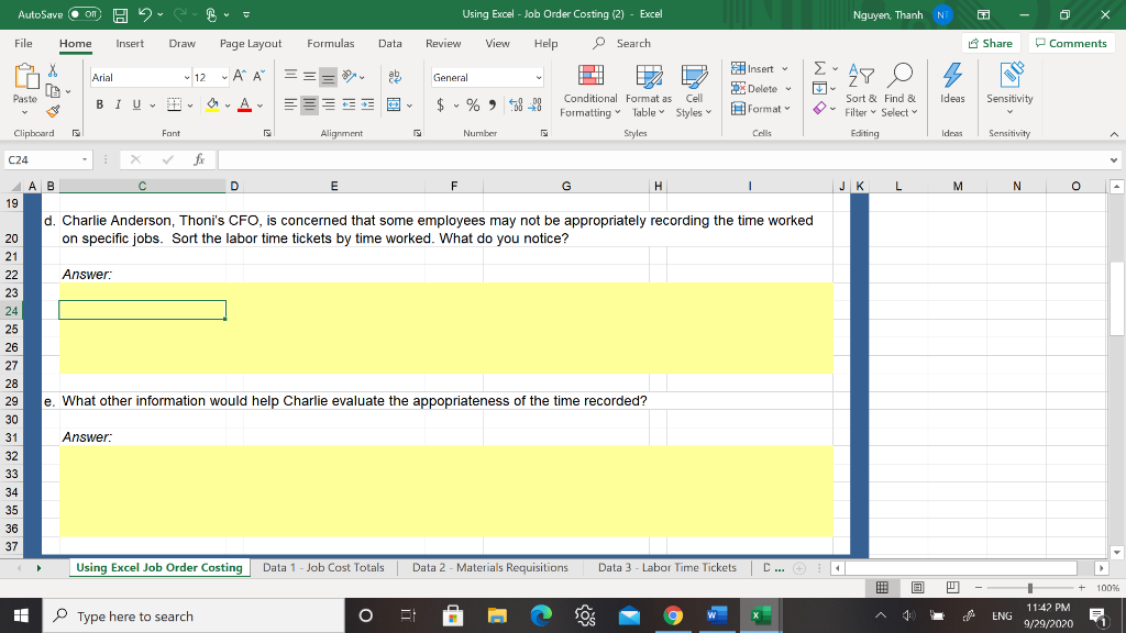 - Excel Nguyn, Thanh N Ga X File Home Insert Draw Page