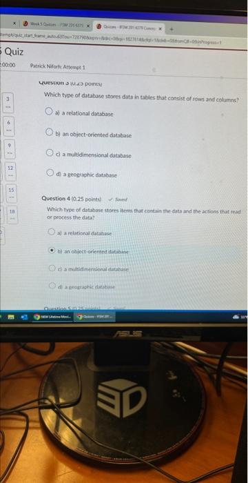 what is the large database that store and manages data required to