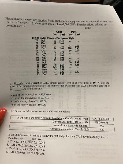  Please answer the next two question based on the following quotes