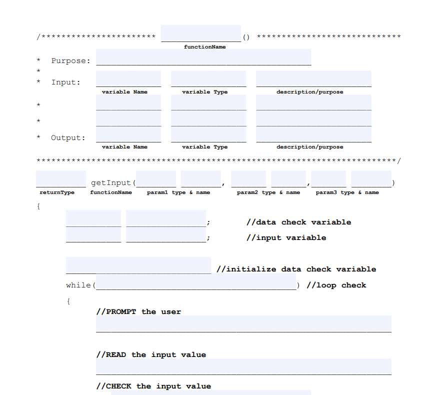 \#define \#define //prototypes getinput ( ); void main() \{ //declare variables float