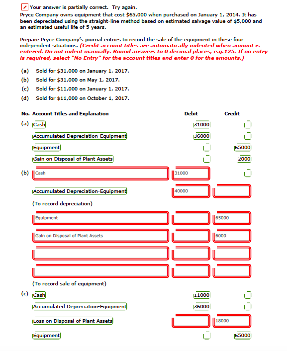 Need help compling this sheet .. Your answer is partially correct. Try