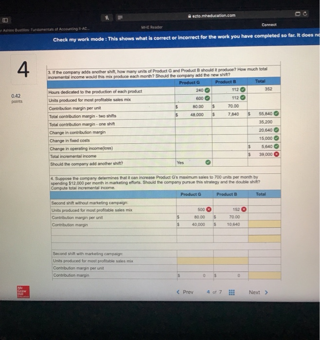 number 3 & 4 Connect MHE Rooder Samentals of Accounting AC Check