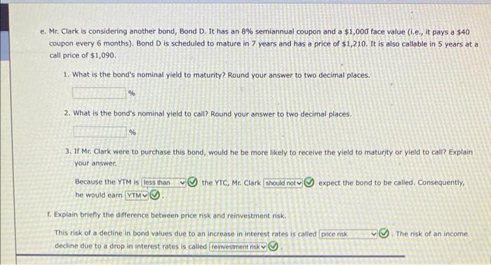 investing some of his savings in corporate bonds. His financial planner has