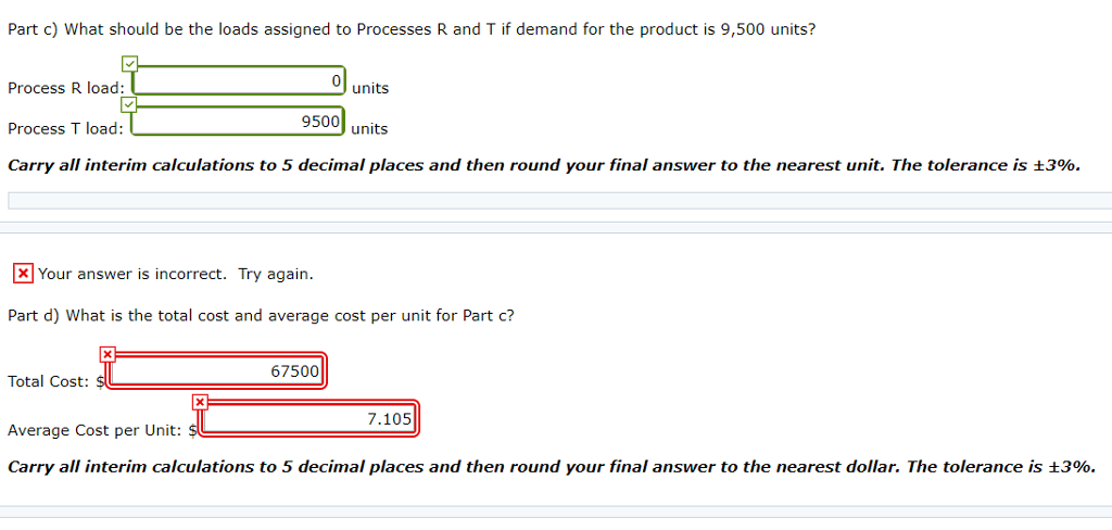 removed. Process R is designed to produce 10,000 units per year and
