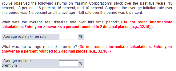Please explain in detail how you computed each question. You've observed