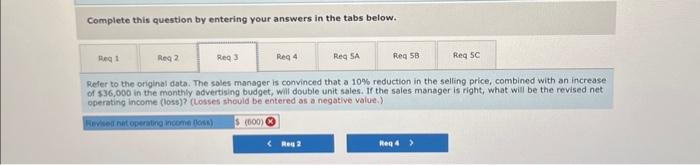 Contribution Margin Ratio; Break-Even Analysis; Cost Structure [LO6-1, LO6-3, LO6-4, LO6-5, LO6-6]