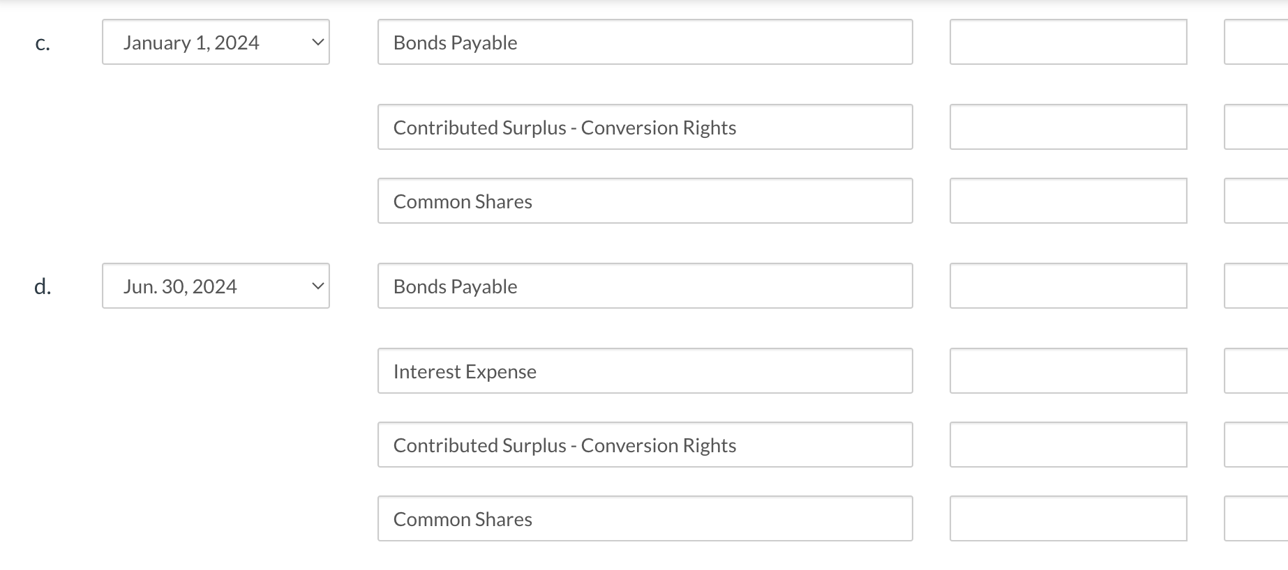 bonds, maturing in 5 years. The face amount of each bond was