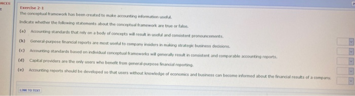  JICES Exercise 2-1 The conceptual framework has been created to make