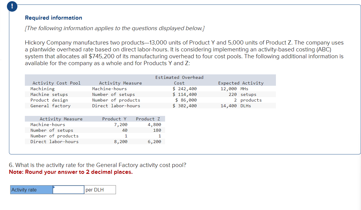 need help with 6 through 10 Required information [The following information applies