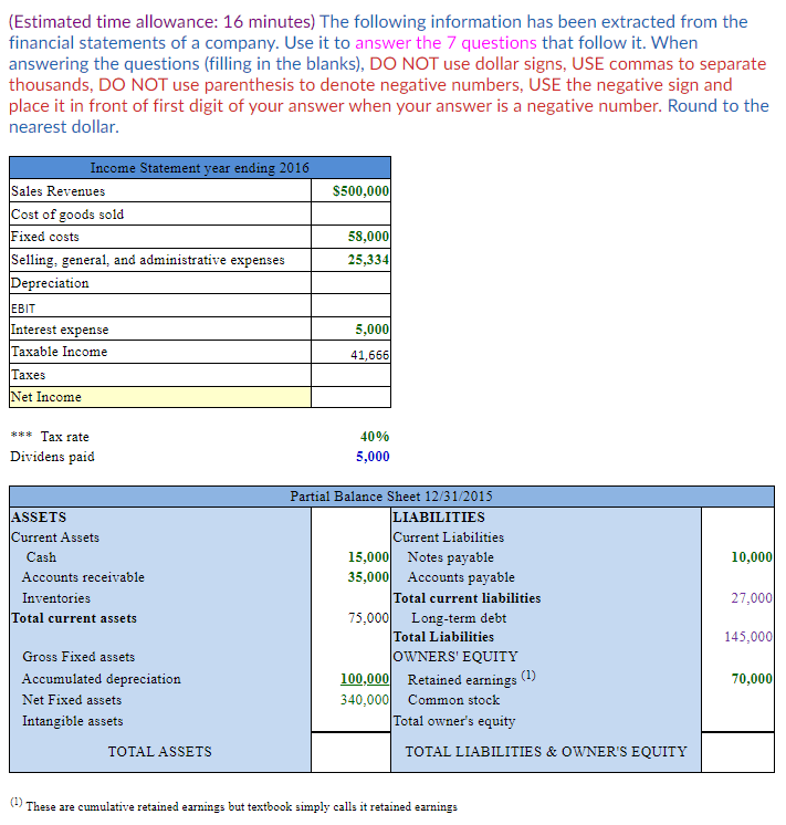 HELP ASAP!!!!!!!!!!!!!!!!!!!!!!!!!! 1. What is the amount for Common Stock in 2015?