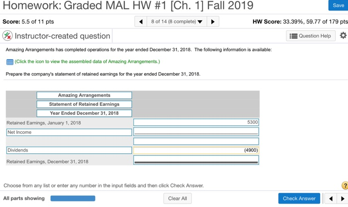  also please explain how i should get net income. Homework: Graded