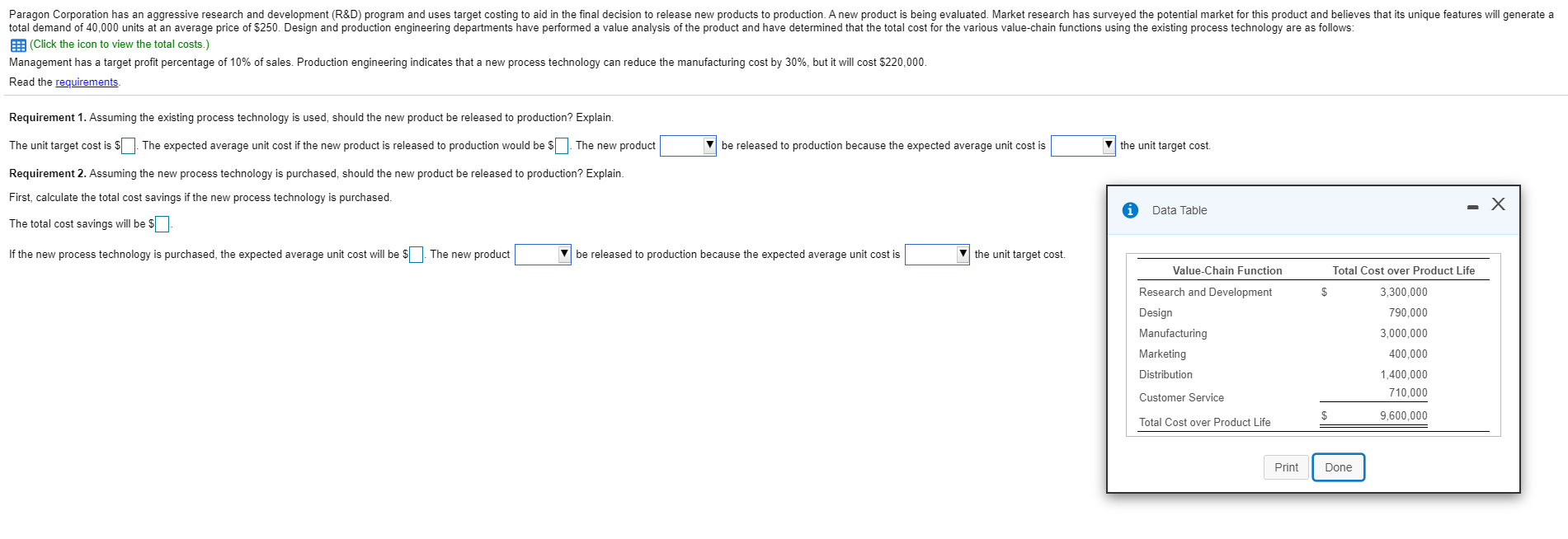  Paragon Corporation has an aggressive research and development (R&D) program and