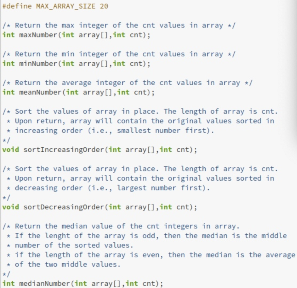 Need help coding in C. \#include \#include "hwla.h" \#include "hwlb.h" /* Print