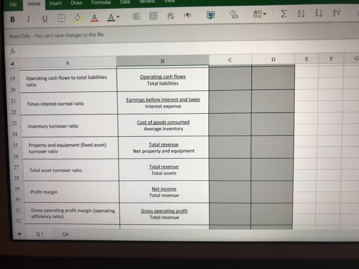 Income Balance SCF Other 4 For the Income Statement enter 5 For