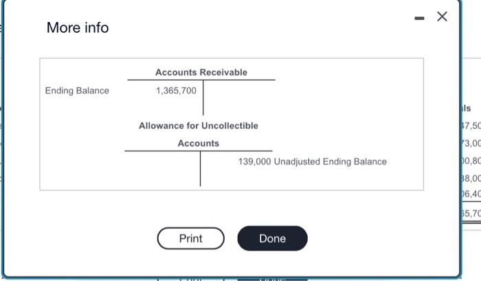 b. Prepare the journal entry to record the bad debt provision for