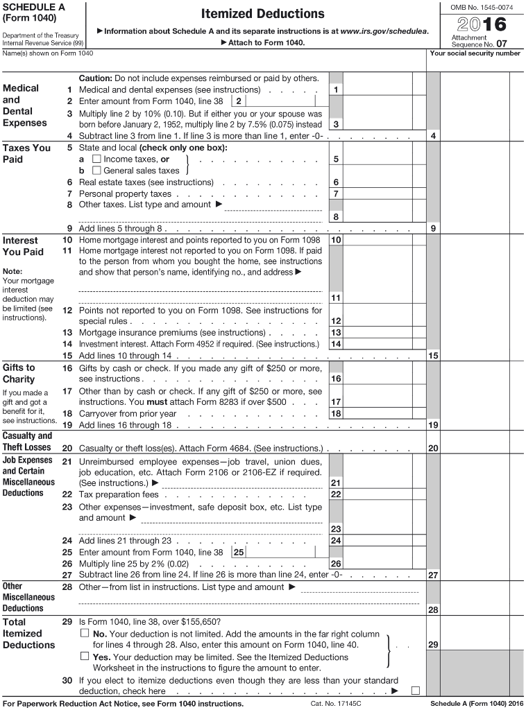 to fill out the 2016 tax forms. I did not have photos