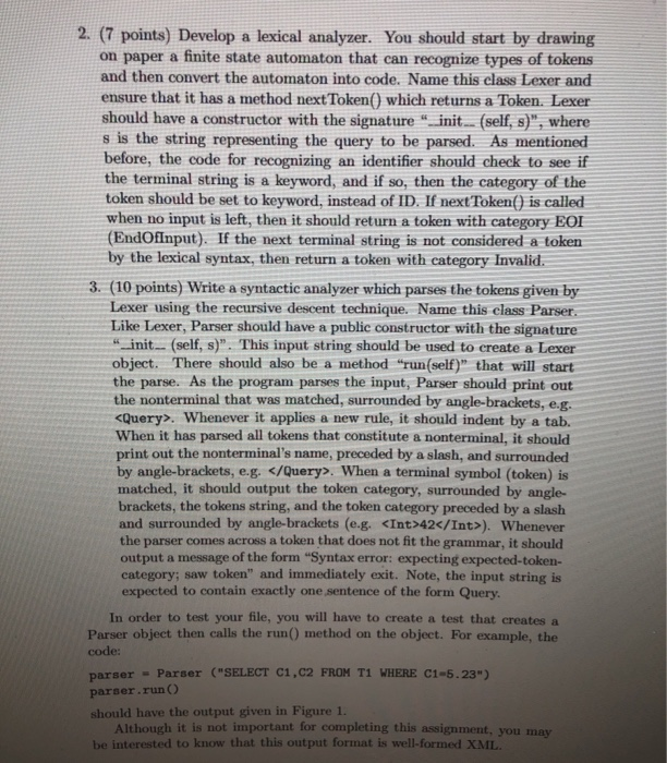 Python 3.4 # is available INT, FLOAT, ID, SEMICOLON, ASSIGNMENTOP, EOI, INVALID
