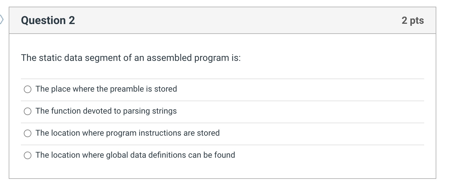 which of the following is not true? The contents of temporary registers