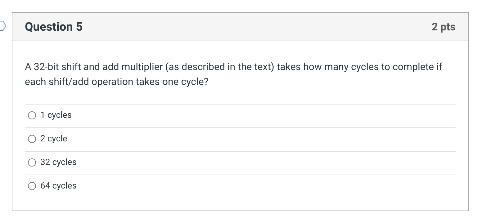 The return address is placed in register \$ra The static data segment