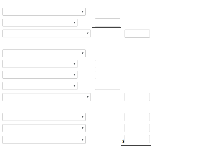 $34,150 Accounts receivable 32,700 Inventory 26,650 Equipment 59,500 Accumulated depreciation-equipment (29,900) Total