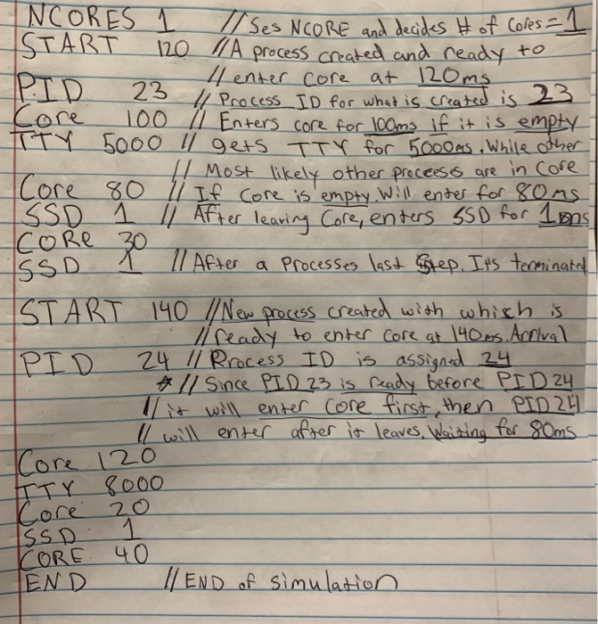 In C++, Ive created a code that can put belows sample input