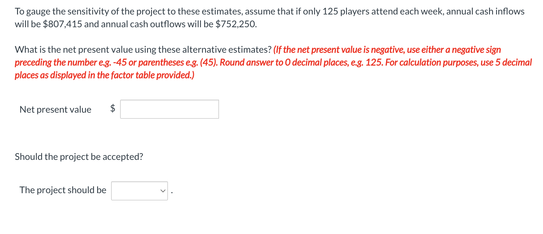 Corp. is thinking about opening a soccer camp in southern California. To