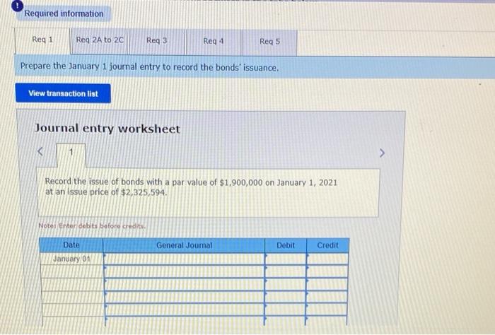 [The following information applies to the questions displayed below) Hillside issues $1,900,000