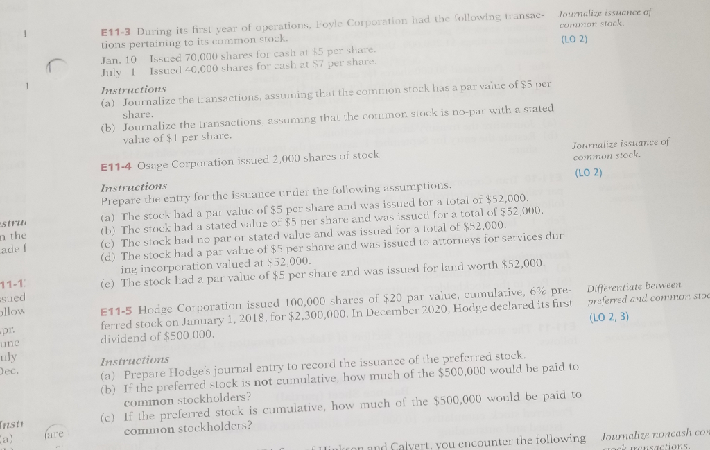  please help me with 11-3 to 11-5 your help is greatly