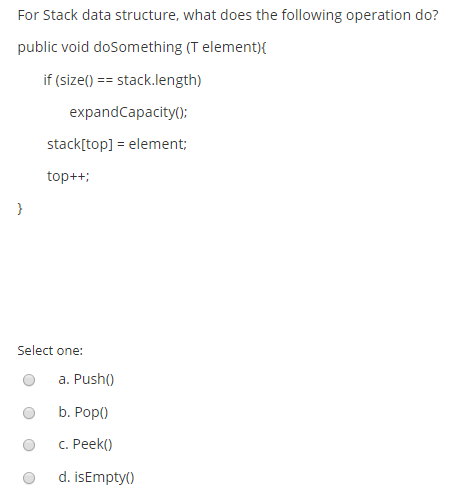 O d. 8 Question 1 Not yet answered Marked out of 1.00