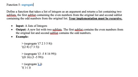 I need help writing this function in CLISP, any help will be