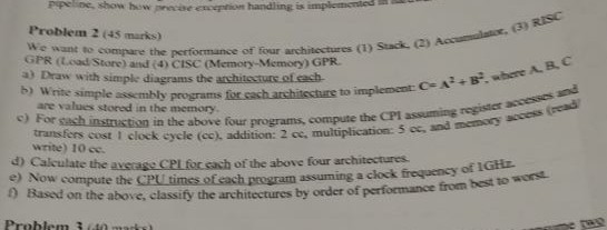  pelo show how can handling is implicated , 3) RISC Slack