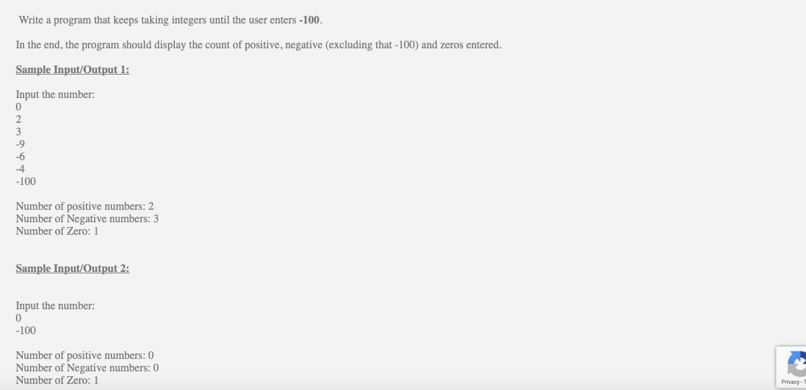 What is the correct code in C? Write a program that keeps