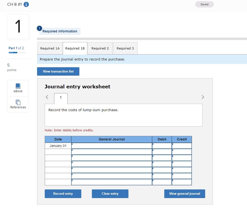 Required information [The following information applies to the questions displayed below.] Timberly