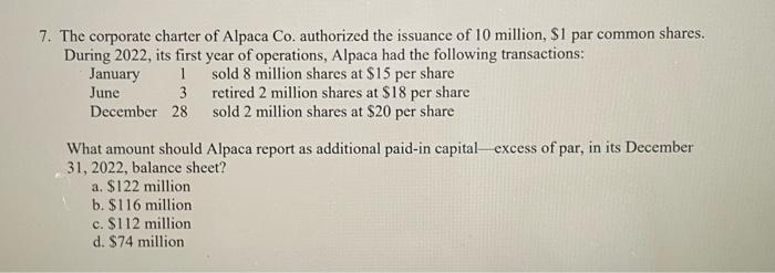 answer the next two questions. Balances or Values at December 31, 2022